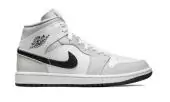 acheter air jordan 1 chaussures white light smoke grey